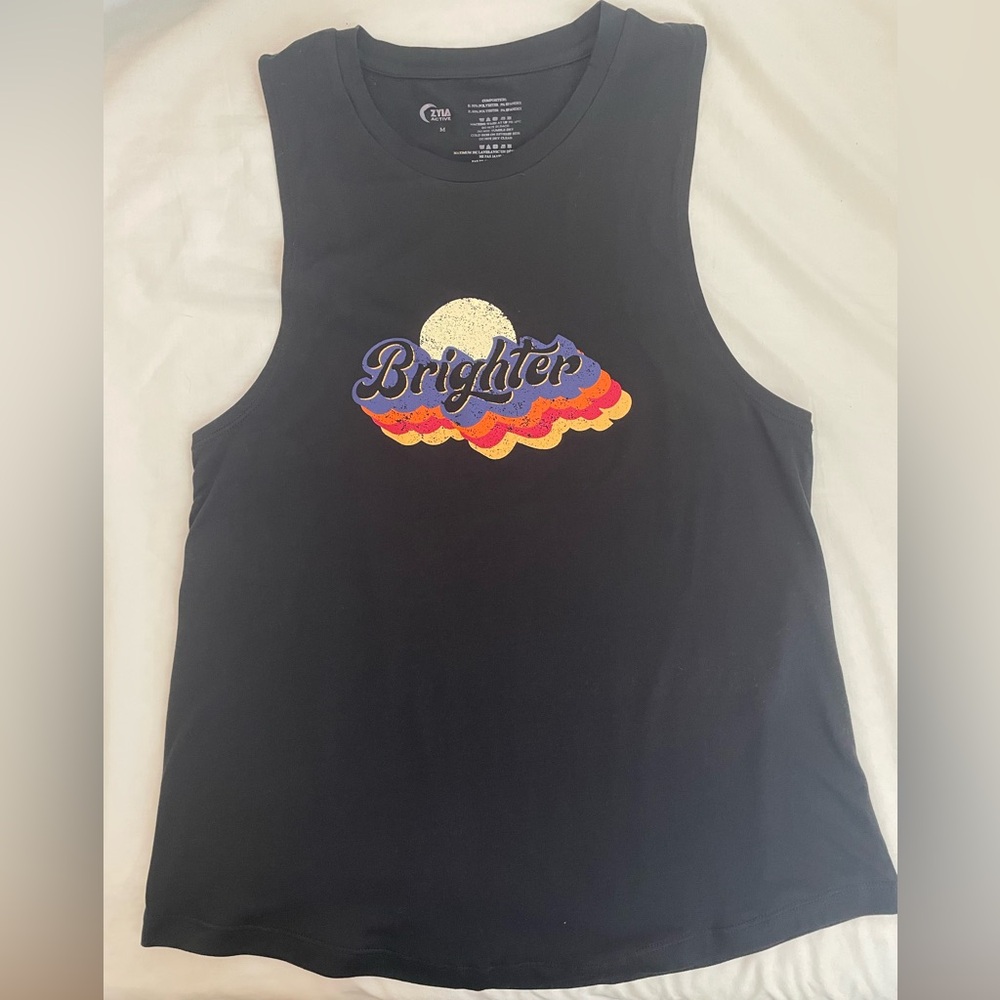 Zyia Brighter Muscle Tank Sz M - Picture 2 of 4
